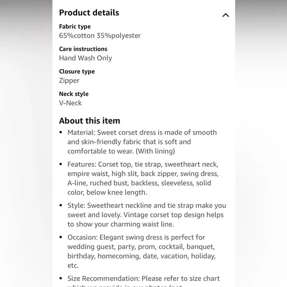 Beautiful brown dress - Picture 9 of 9